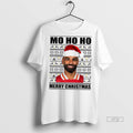 Officials Mo Ho Ho Salah Merry Christmas Graphic Tee Shirt Sweater