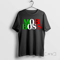 Officials Mob Boss Italian Flag 1920s Costume Mafia Party Tee Shirt Sweater