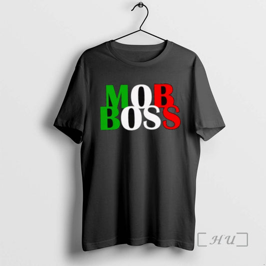 Officials Mob Boss Italian Flag 1920s Costume Mafia Party Tee Shirt Sweater