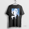 Officials Monkey In The Moonlight Tee Shirt Sweater