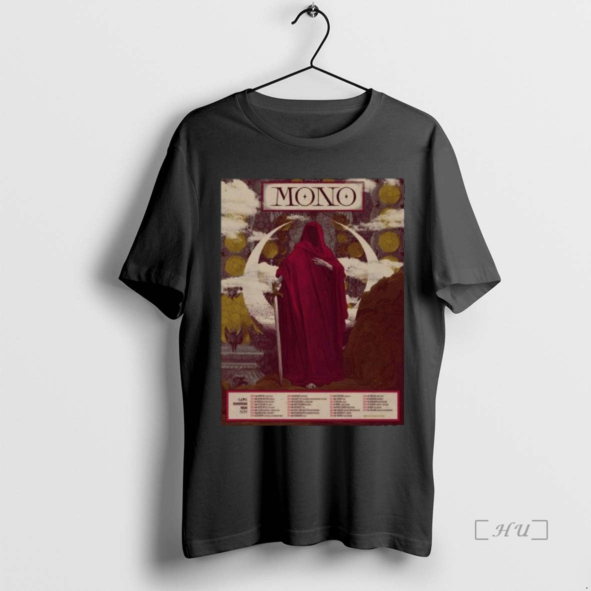 Officials Mono European Tour 2025 Long Sleve Premium T Shirt Sweater