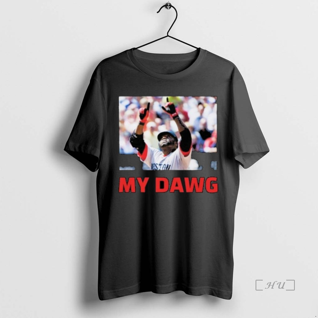 Officials Mookie Betts David Ortiz My Dawg World Series Los Angeles Dodgers Boston Red Sox