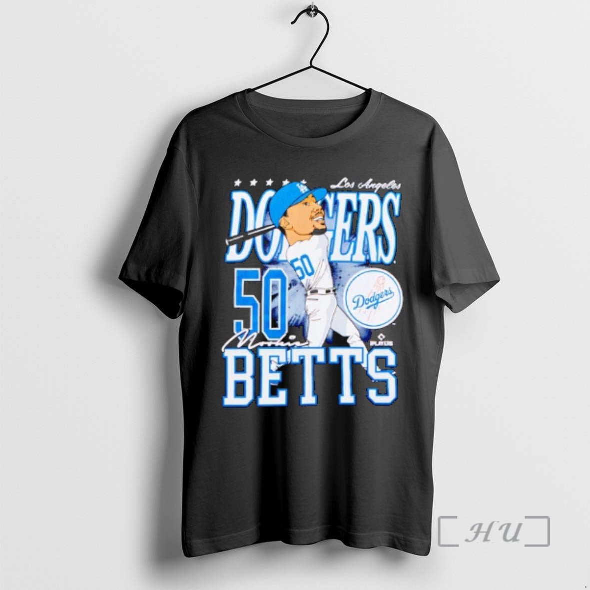 Officials Mookie Betts Los Angeles Dodgers Caricature Player Premium T Shirt Sweater