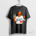 Officials Mookie Betts Smoking Trophy 2025 Dodgers Champion Premium T Shirt Sweater