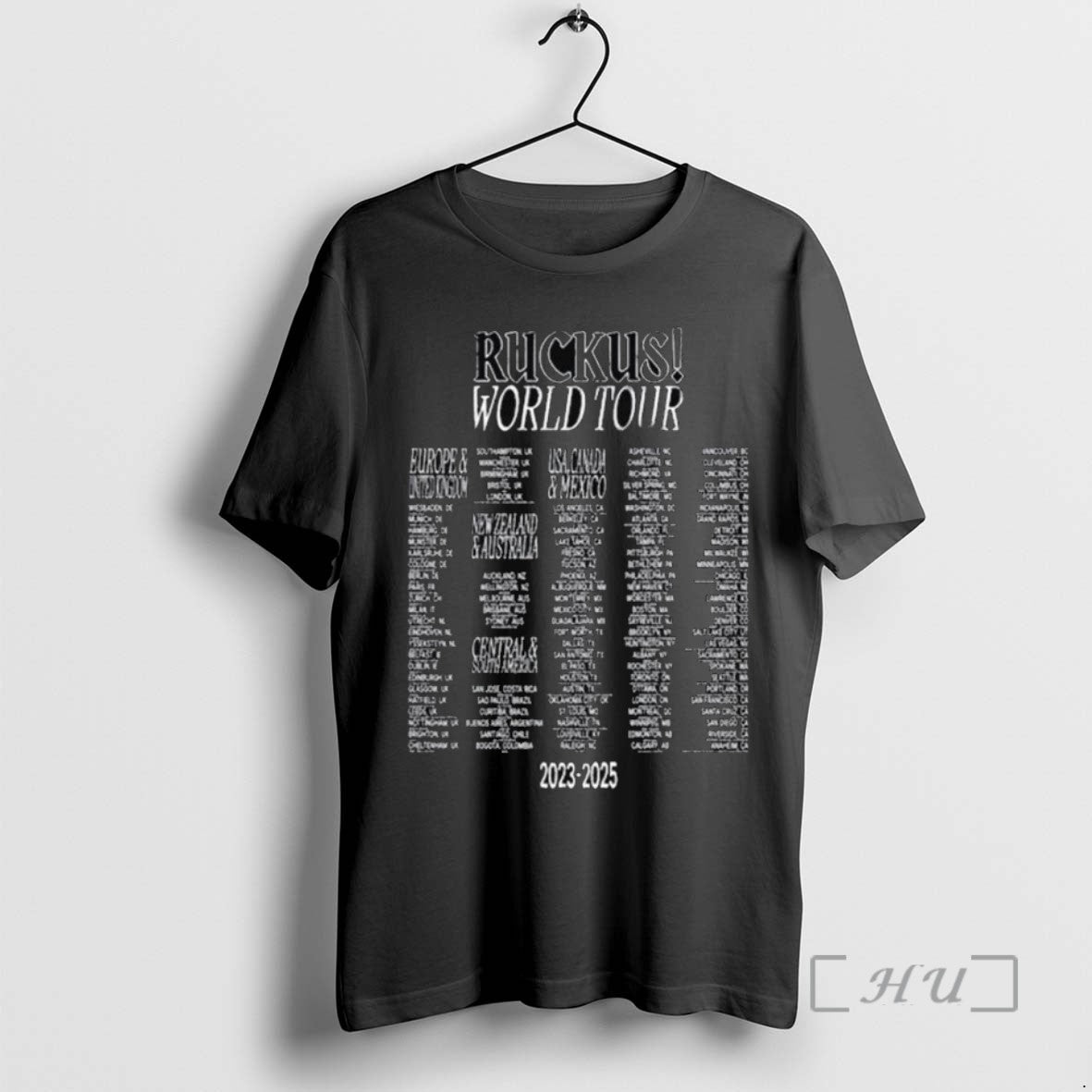 Officials Movements Ruckus 2023 2025 World Tour Long Sleve T Shirt Sweater