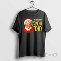 Officials Mrs Claus Christmas We Know What You Did Tee Shirt Sweater