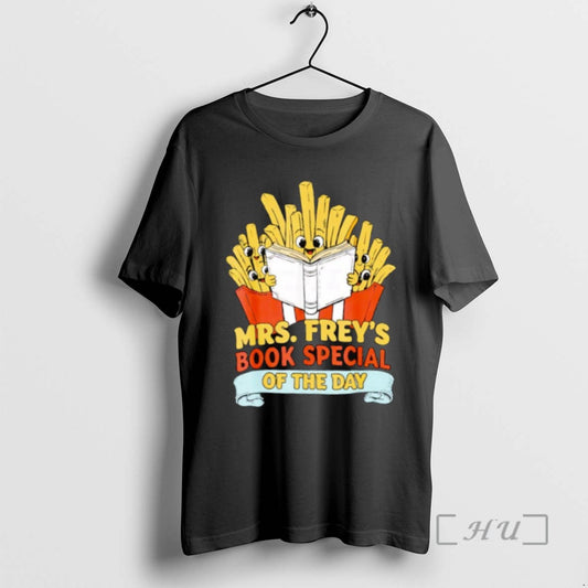 Officials Mrs Frey Book Special Of The Day Reading Elementary Teacher Tee Shirt Sweater