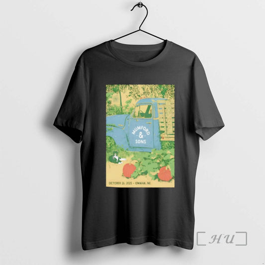Officials Mumford And Sons Omaha Ne October 26 2025 Tee Shirt Sweater