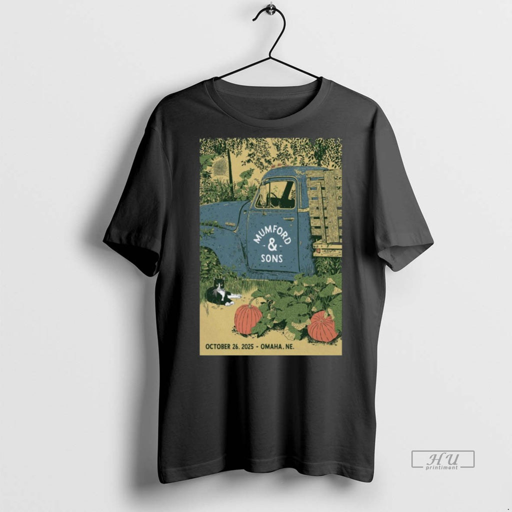 Officials Mumford Sons Show Omaha Ne October 26 2025 Tee Shirt Sweater