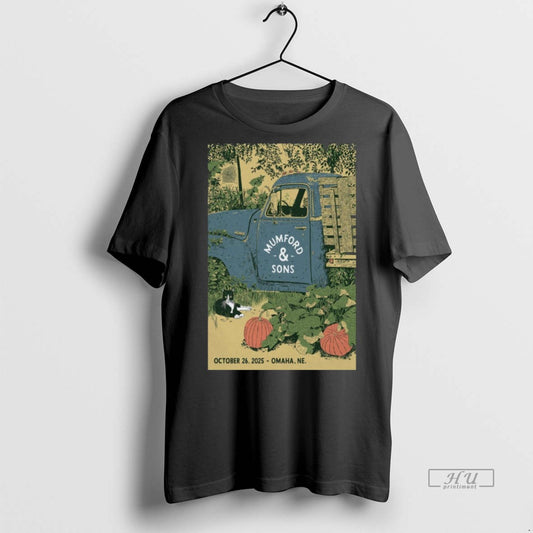 Officials Mumford Sons Show Omaha Ne October 26 2025 Tee Shirt Sweater