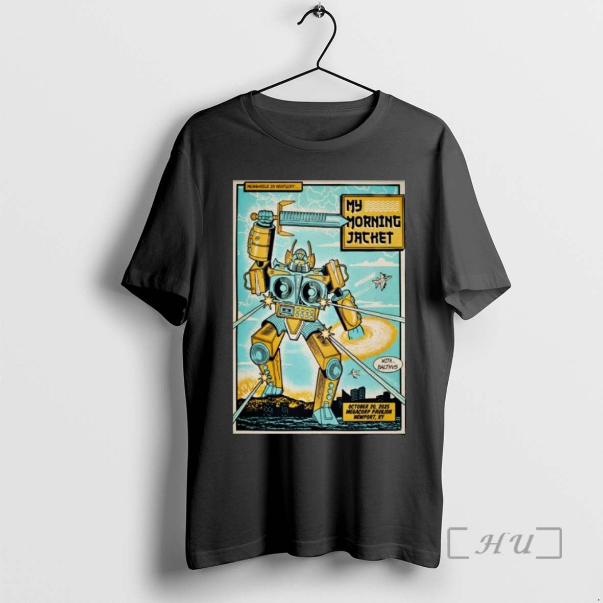 Officials My Morning Jacket Oct 20 2025 Megacorp Pavilion In Newport Ky T Men Tee