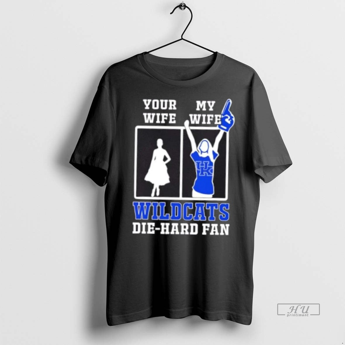 Officials My Wife Kentucky Wildcats Football Die Hard Fan Premium Tee Shirt Sweater