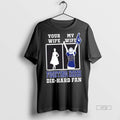 Officials My Wife Notre Dame Fighting Irish Football Die Hard Fan Premium Tee Shirt Sweater