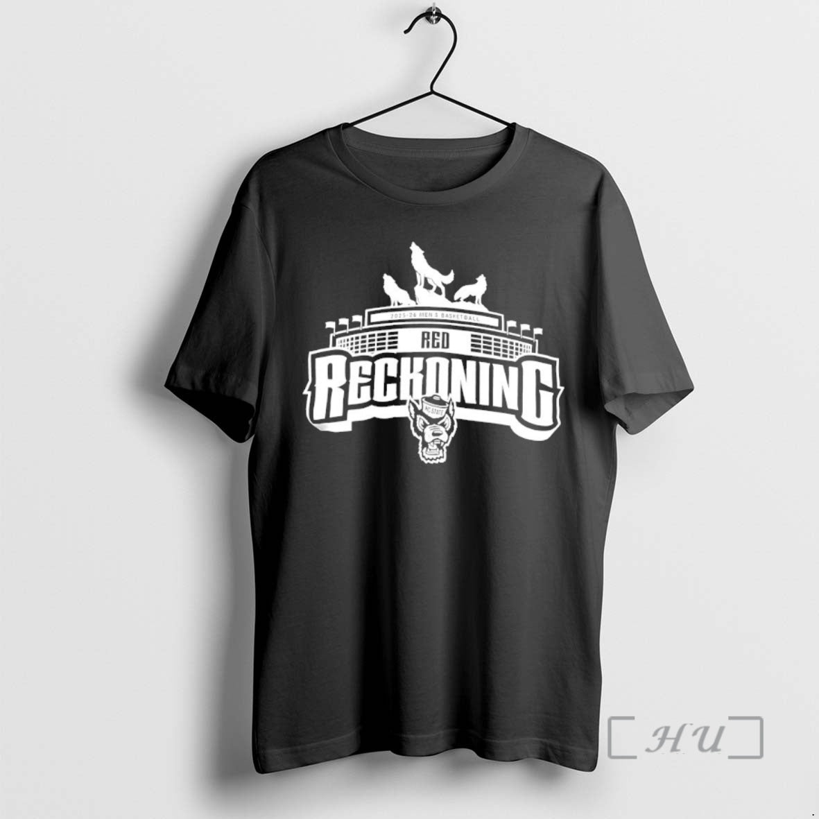 Officials Nc State Mens Basketball Red Reckoning Premium T Shirt Sweater