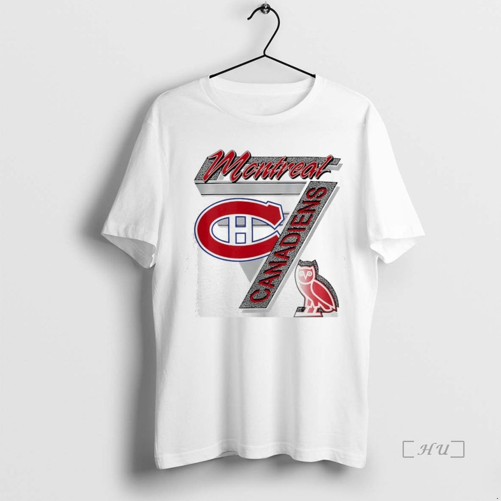 Officials Nhl Montreal Canadiens Hockey X Ovo Logo Premium T Shirt Sweater