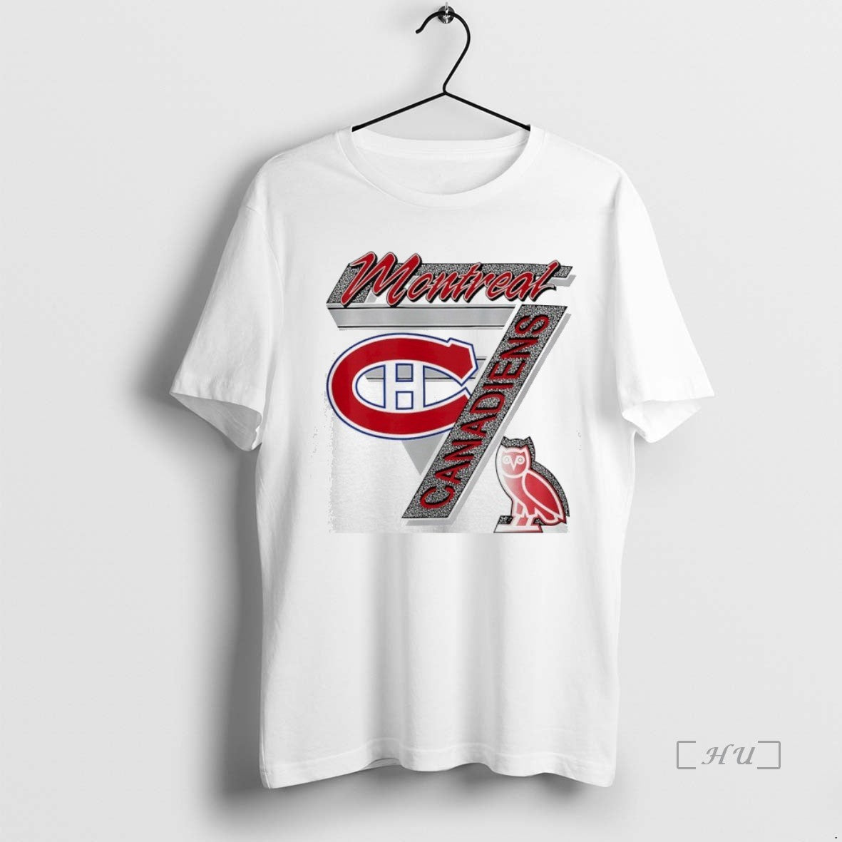 Officials Nhl Montreal Canadiens Hockey X Ovo Logo Premium T Shirt Sweater