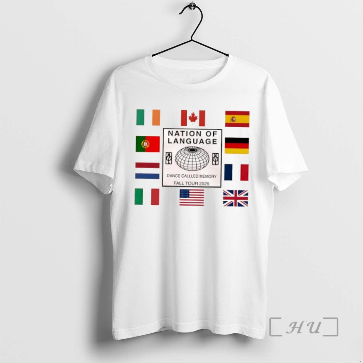 Officials Nation Of Language 2025 World Tour Tee Shirt Sweater