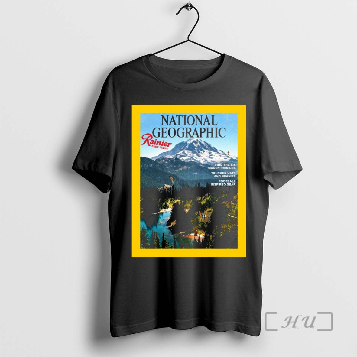 Officials National Geographic Rainier Beer Issue Find The Six Hidden Rainiers Trucker Hats And Beanies