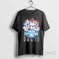 Officials National League Championship Series Los Angeles Dodgers All Names Signatures Tee Shirt Sweater