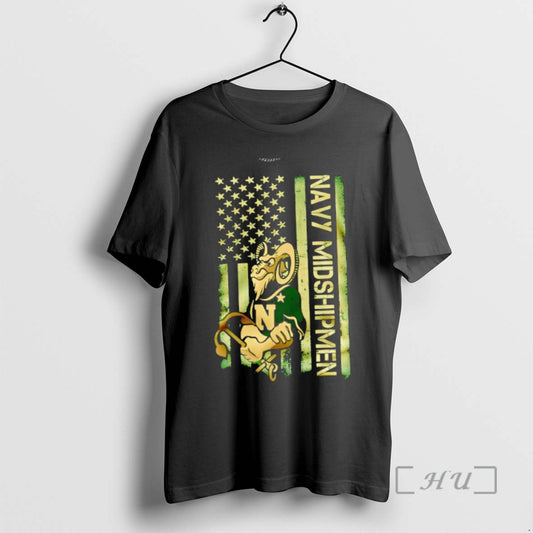Officials Navy Midshipmen 2025 Ncaa Veteran Mascot Premium T Shirt Sweater