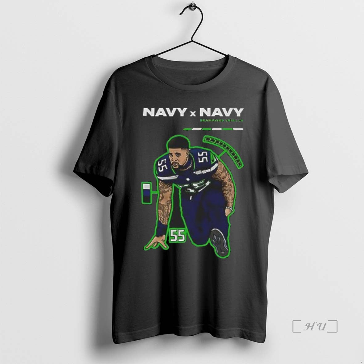 Officials Navy X Navy Seahawks Vs Bills 2025 Week 8 Game T Shirt Sweater