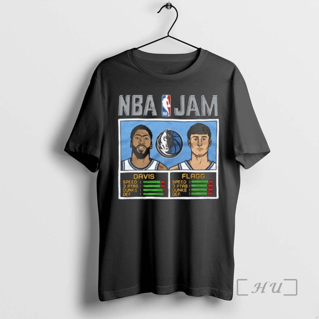 Officials Nba Jam Mavericks Davis And Flagg T Shirt Sweater