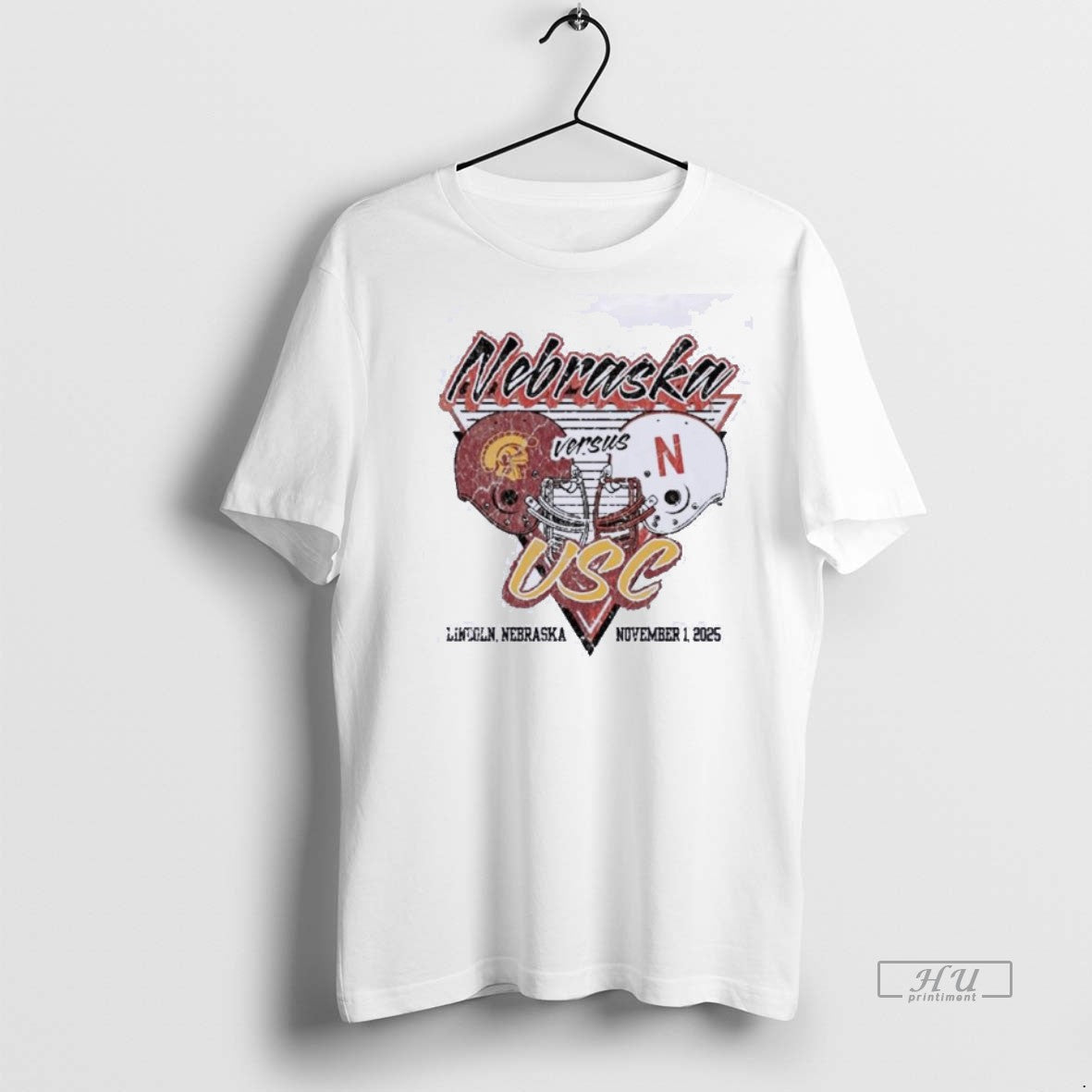 Officials Nebraska Cornhuskers Vs Usc Trojans 2025 Gameday Football Premium Tee Shirt Sweater