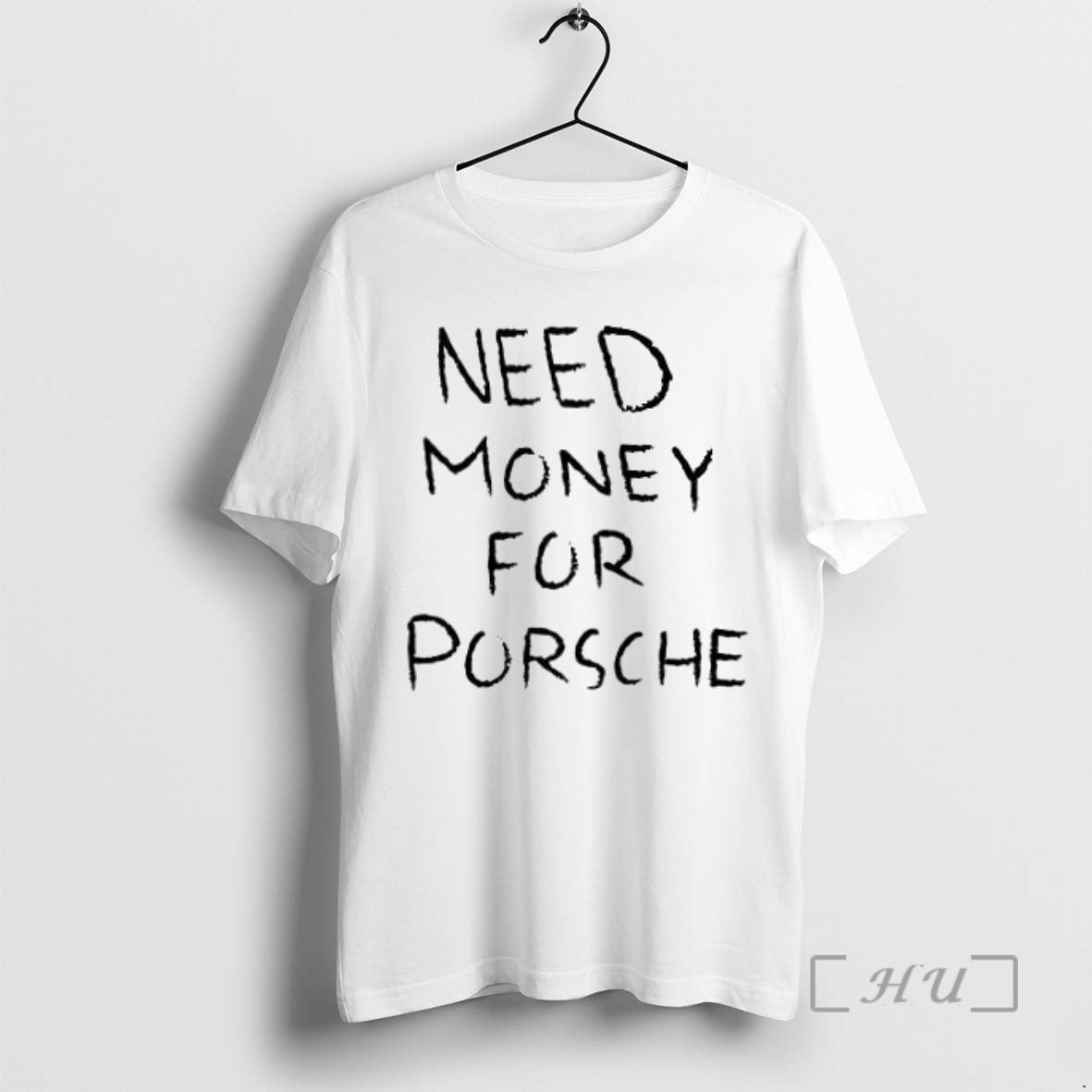 Officials Need Money For Porsche Text Premium T Shirt Sweater