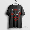 Officials Neon Devil New Jersey Devils T Shirt Sweater