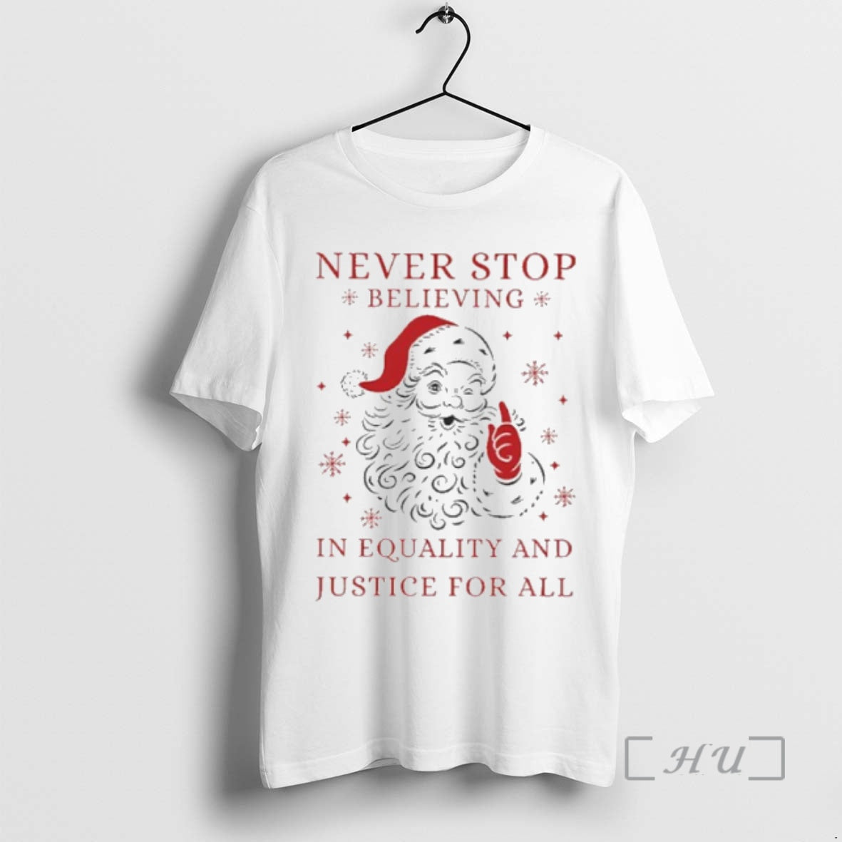 Officials Never Stop Believing In Justice For All Santa Christmas