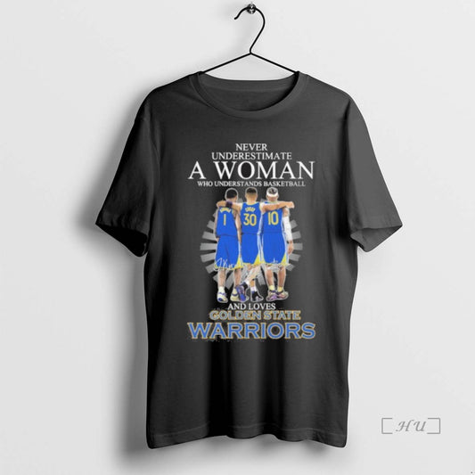 Officials Never Underestimate A Woman Who Understand Basketball And Love Golden State Warriors Premium