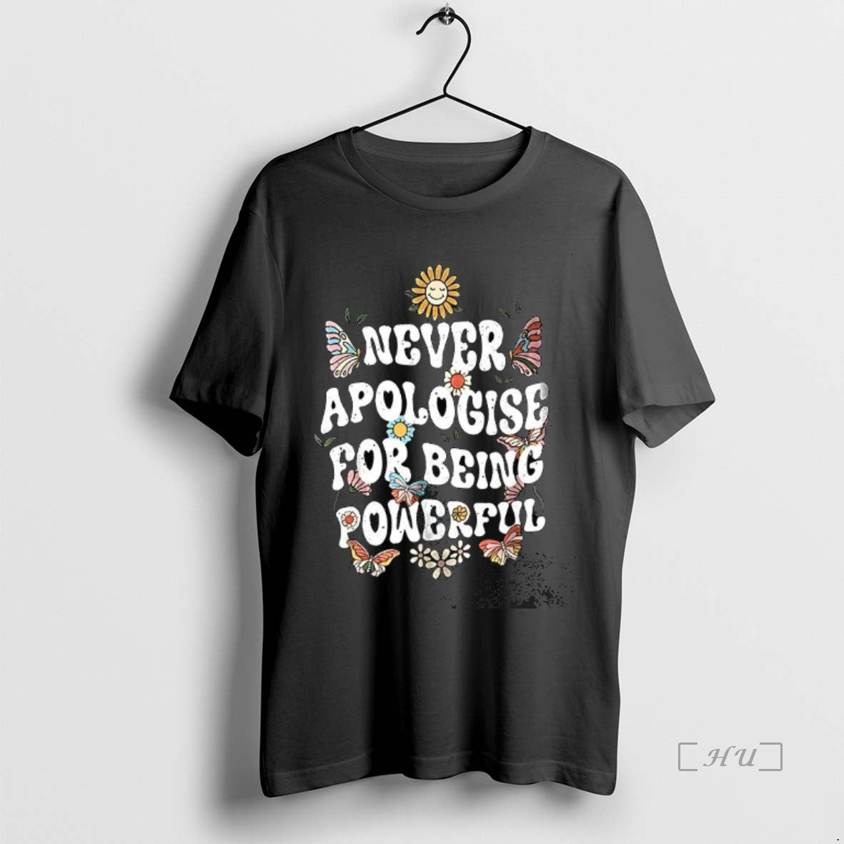 Officials Never Apologise For Being Powerful Teacher Butterfly Premium T Shirt Sweater