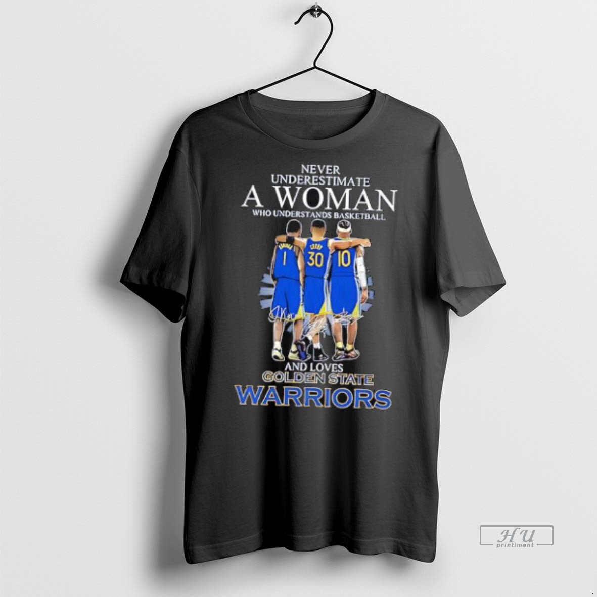 Officials Never Underestimate A Woman Who Understands Basketball And Loves Golden State Warriors Signatures Premium