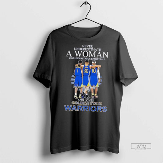 Officials Never Underestimate A Woman Who Understands Basketball And Loves Golden State Warriors Signatures Premium