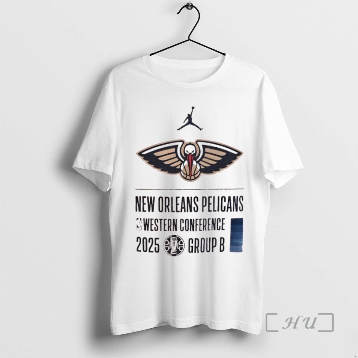 Officials New Orleans Pelicans Western Conference 2025 Group B Logo Premium T Shirt Sweater