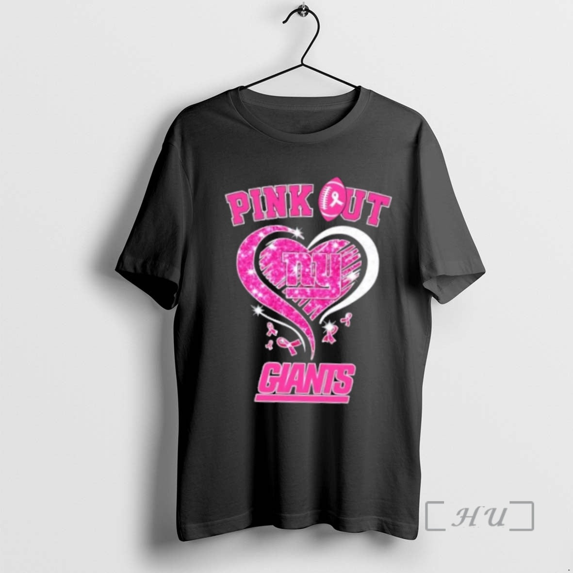 Officials New York Giants Football X Pink Out Hearts