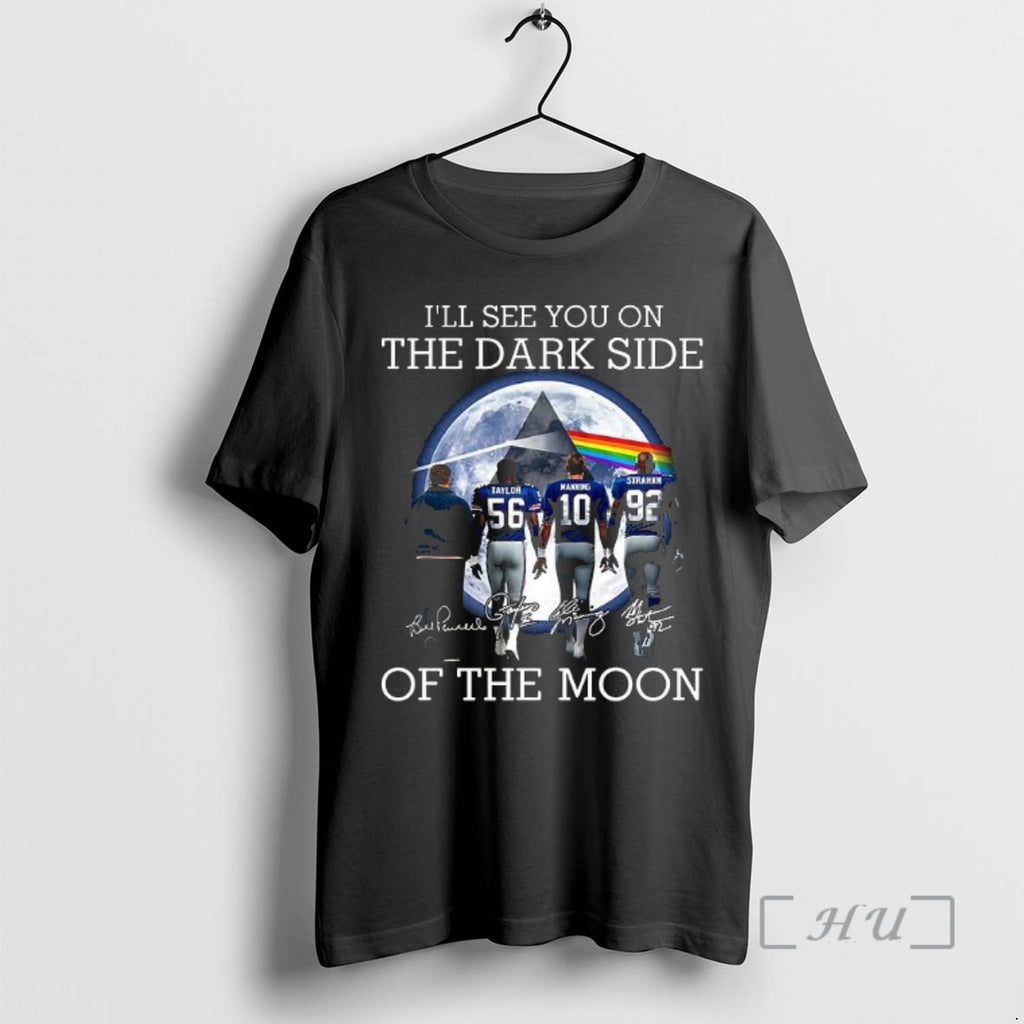 Officials New York Giants Ill See You On The Dark Side Of The Moon Signature