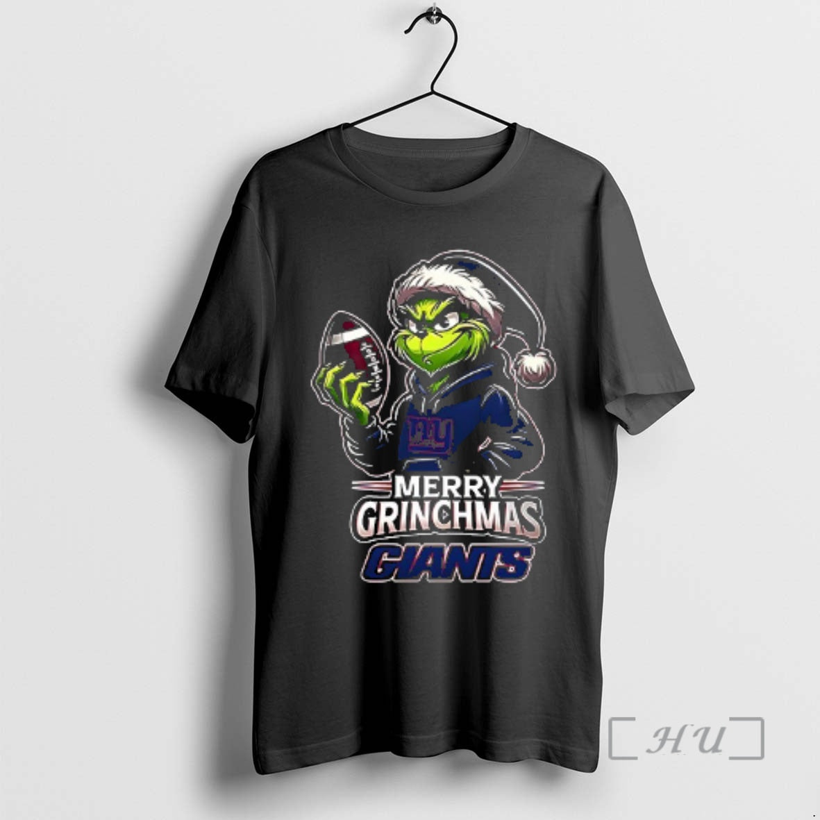 Officials New York Giants Merry Grinchmas They Hate Us Because They Aint Us Double Sided