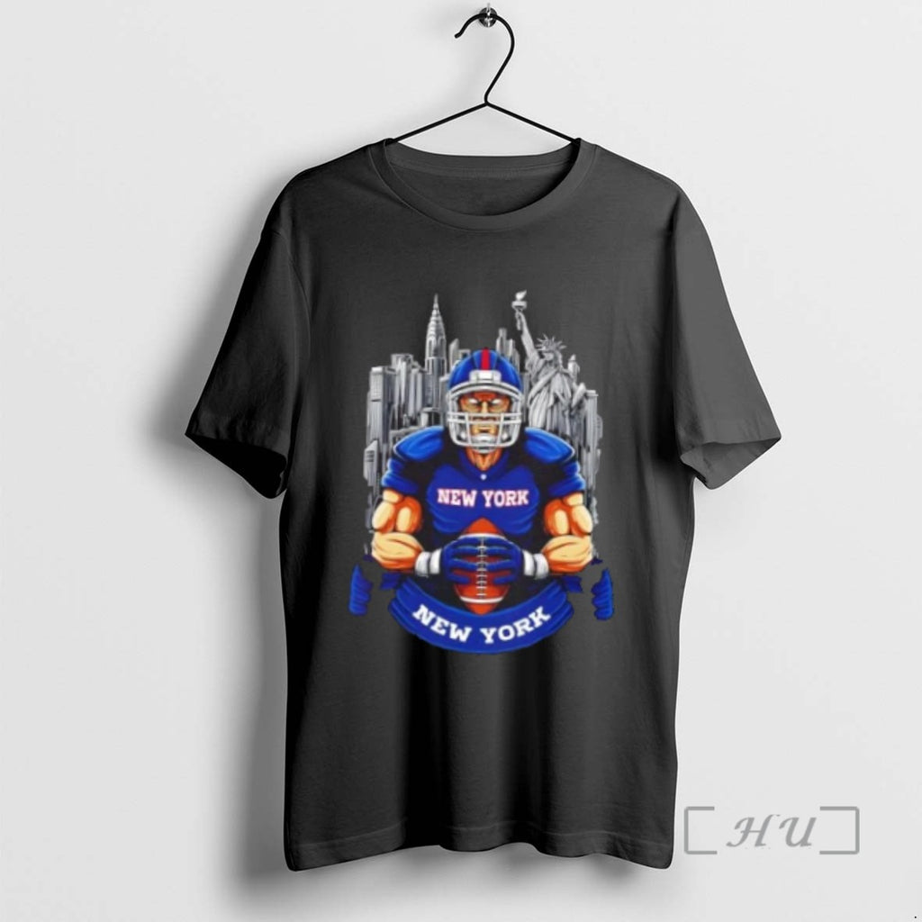 Officials New York Giants War Football Mascot Tee Shirt Sweater