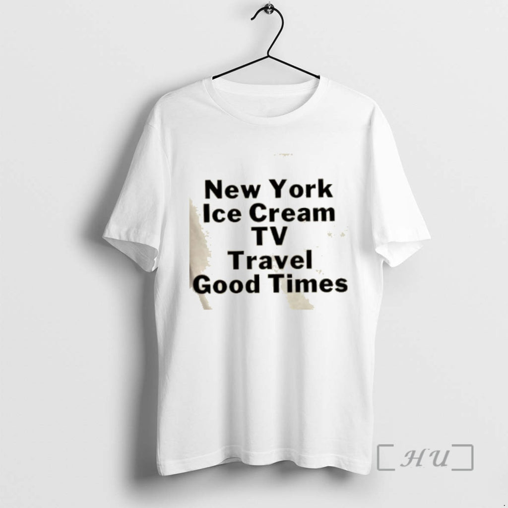 Officials New York Ice Cream Tv Travel Good Times Tee Shirt Sweater