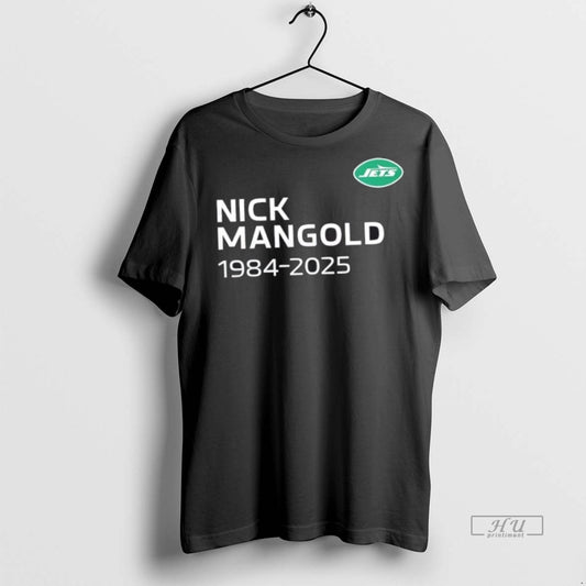Officials New York Jets 74 Nick Mangold 1984 2025 2 Sided Premium Tee Shirt Sweater