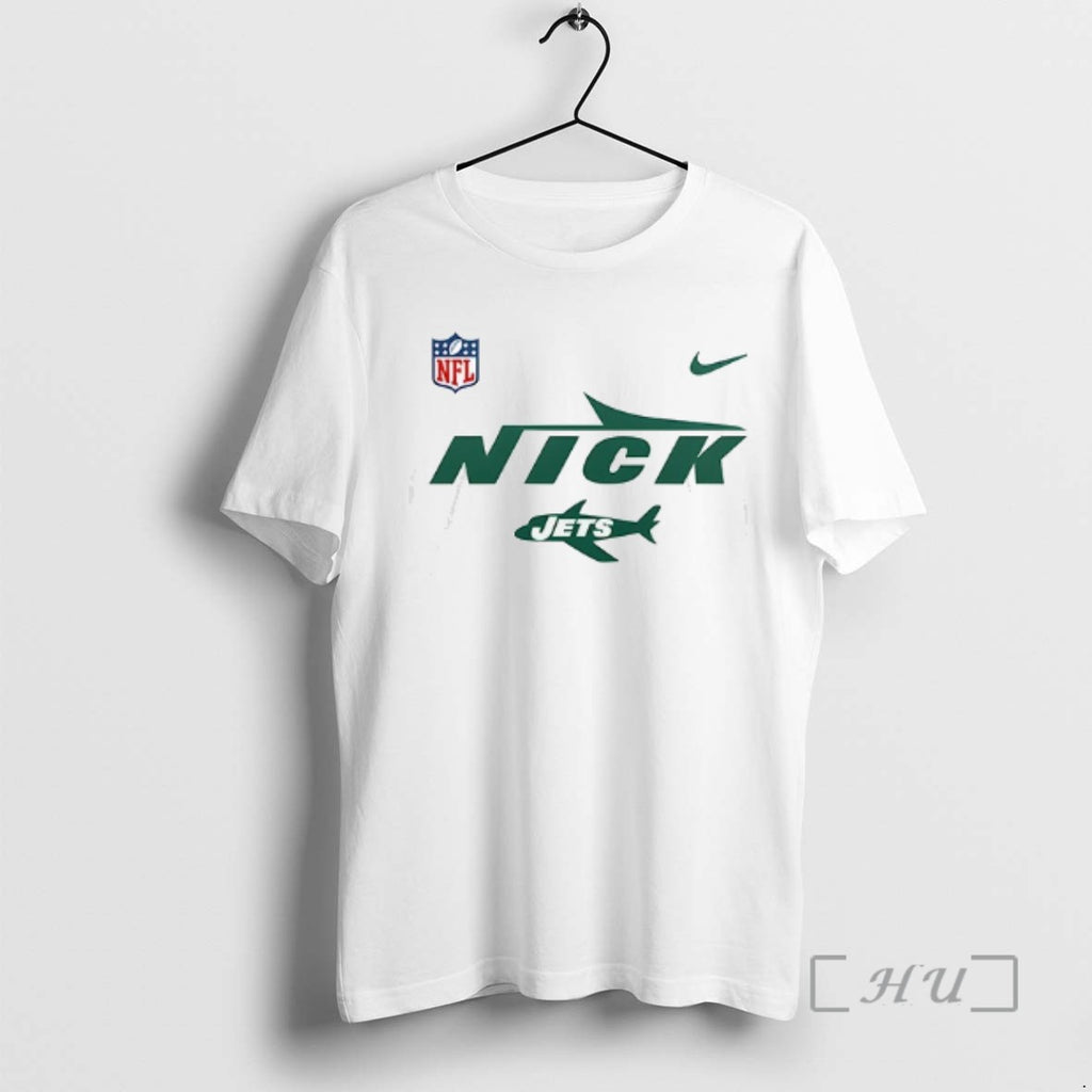Officials New York Jets Nick Mangold 74 Signature Tee Shirt Sweater