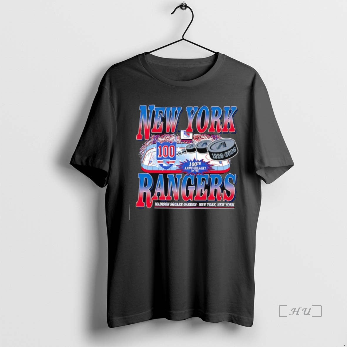Officials New York Rangers Hockey Club 100th Anniversary Of The 1926 2026 Premium T Shirts