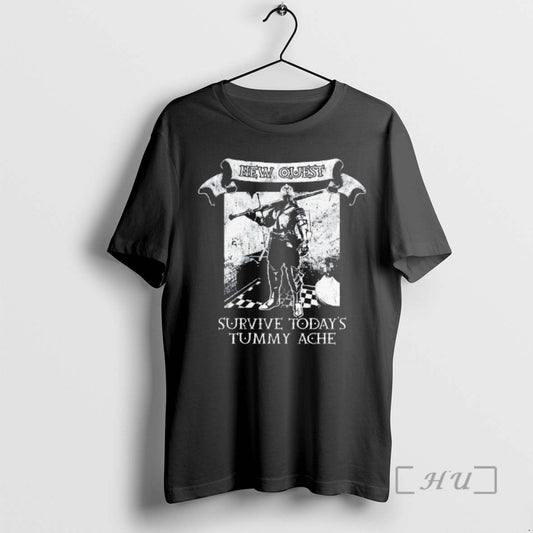 Officials New Quest Survived Todays Tummy Ache Premium T Shirt Sweater