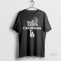 Officials Nice Los Angeles Dodgers Win World Series 2025 Champions Black Premium Tee Shirt Sweater