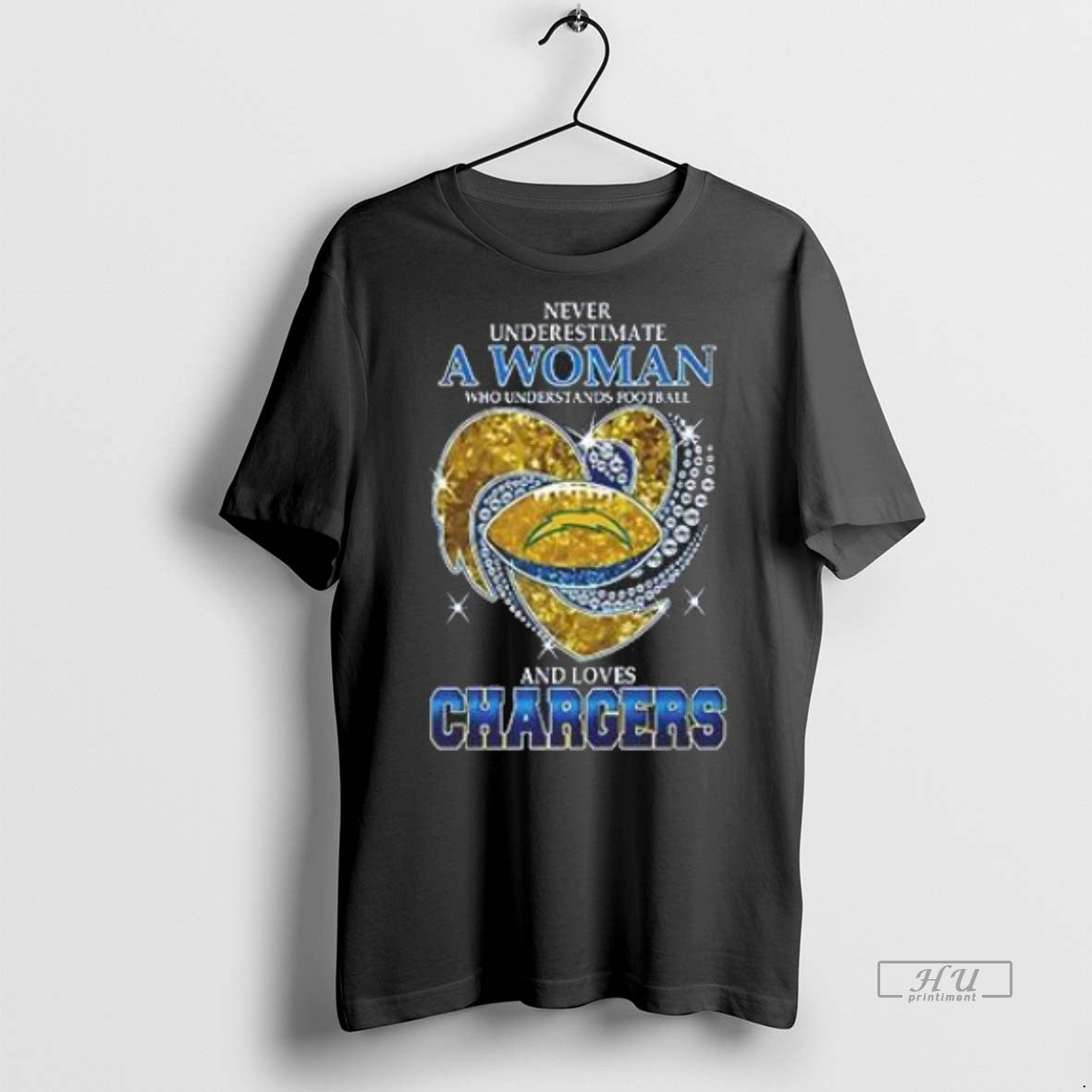Officials Nice Never Underestimate A Woman Who Understands Football And Loves Los Angeles Chargers Style