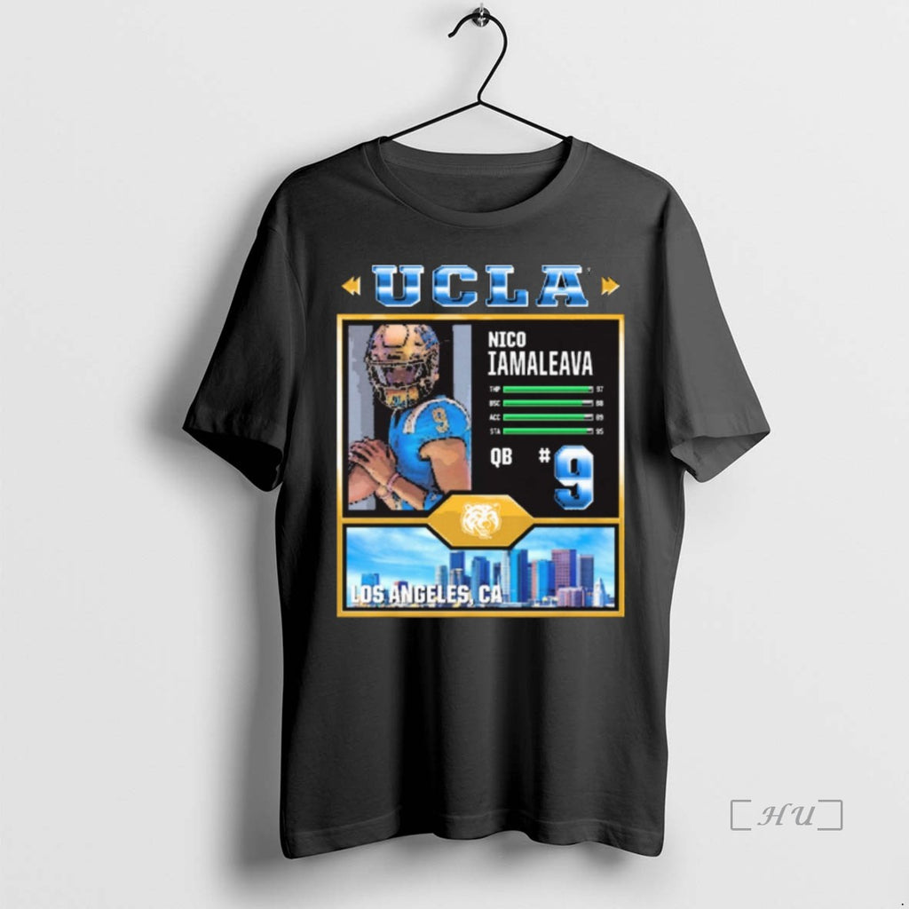 Officials Nico Iamaleava Video Game Ucla Bruins Football Ncaa Los Angeles Ca T Shirt Sweater