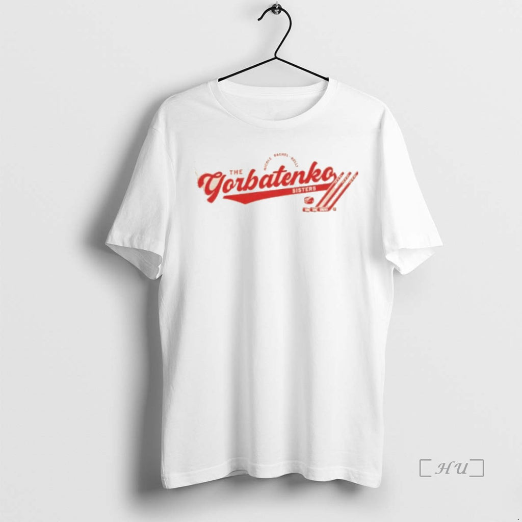 Officials Nicole Rachel Kelly Gorbatenko Sisters Script Logo T Shirt Sweater