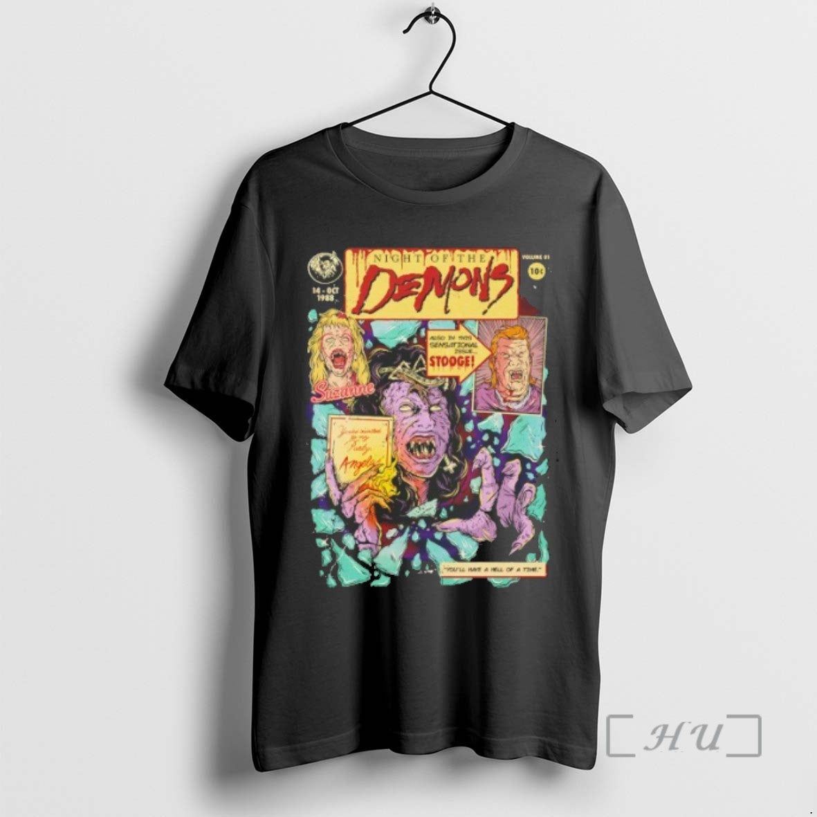 Officials Night Of The Demons Comic T Shirt Sweater