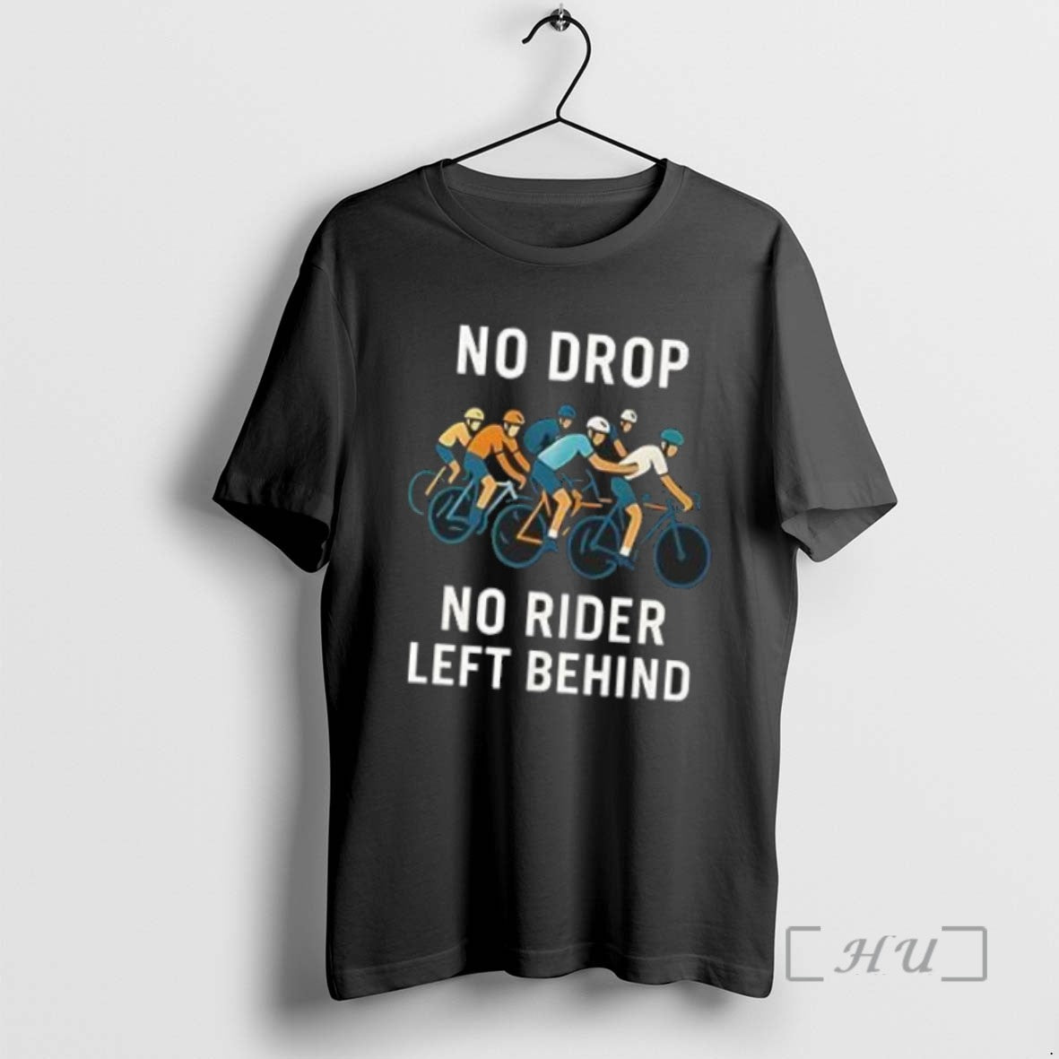 Officials No Drop No Rider Left Behind Cycling Tee Shirt Sweater